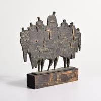Drago Trsar Bronze Figural Sculpture, Last Supper - Sold for $1,408 on 12-03-2022 (Lot 719).jpg